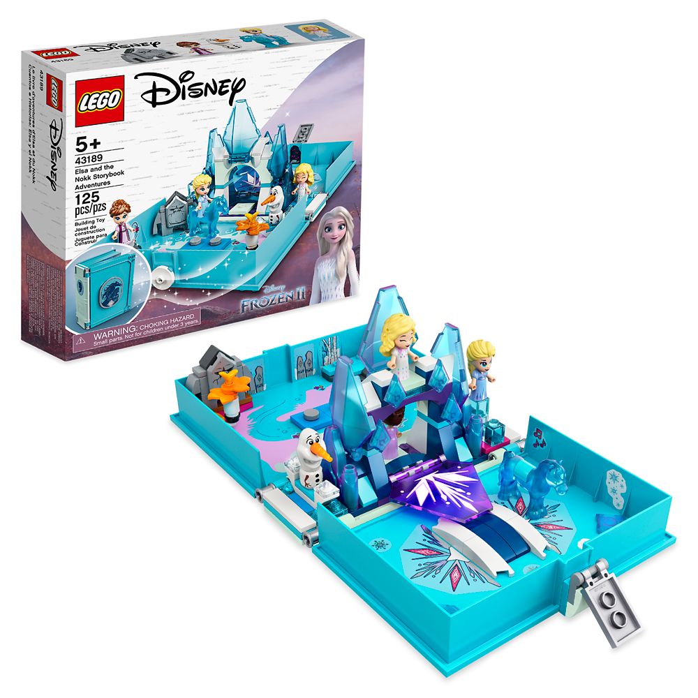 LEGO Elsa and the Nokk Storybook Adventures  Frozen 2  43189 Official shopDisney
