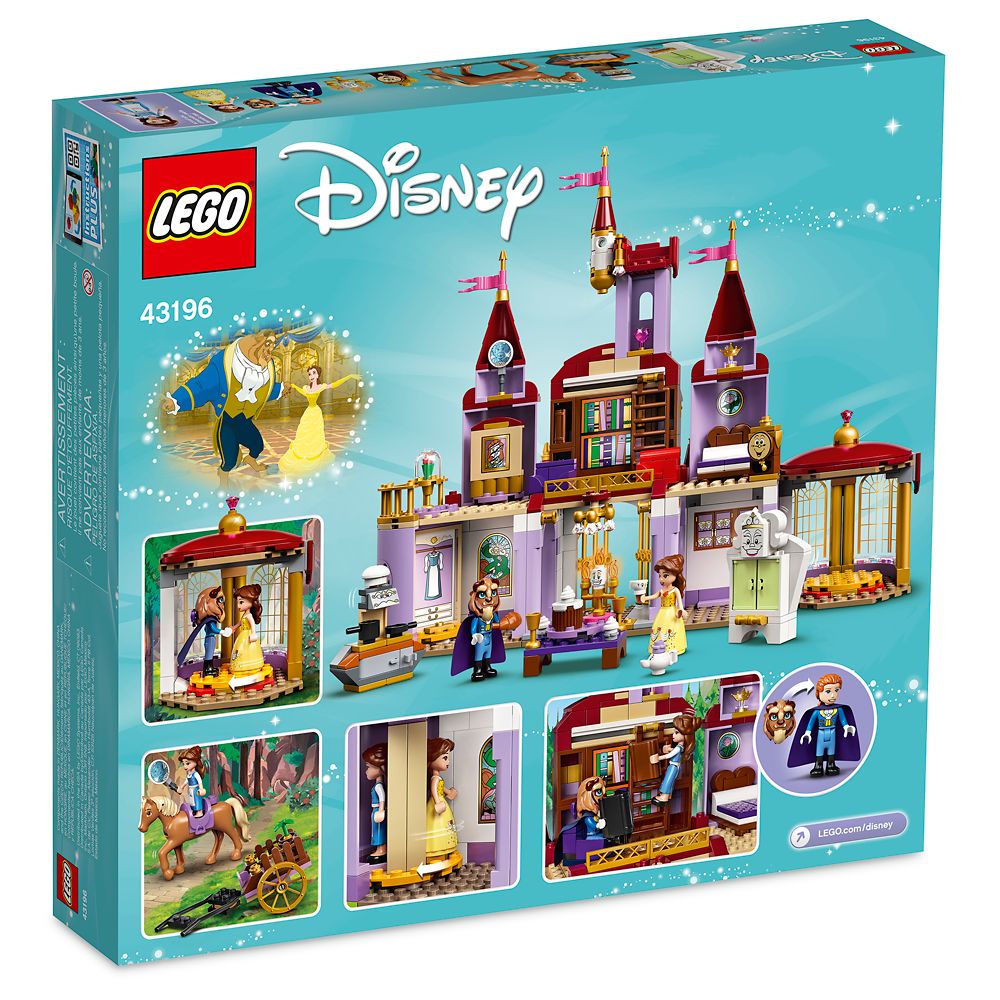 LEGO Belle and the Beast's Castle 43196