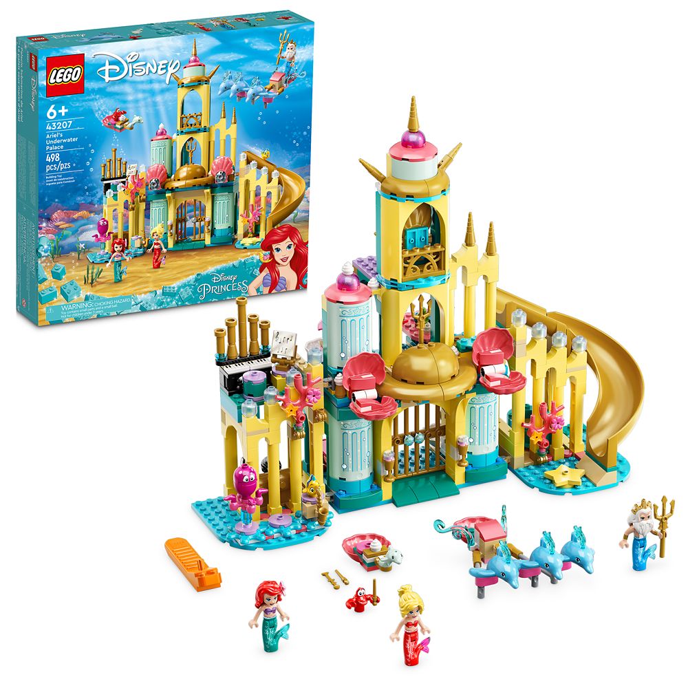 LEGO Ariel’s Underwater Palace 43207 available online