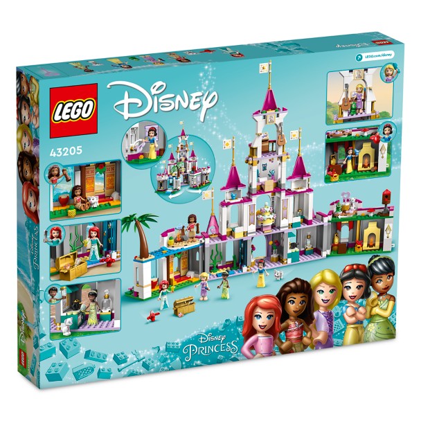 Utænkelig Mindre end melodisk LEGO Disney Princess Ultimate Adventure Castle 43205 | shopDisney