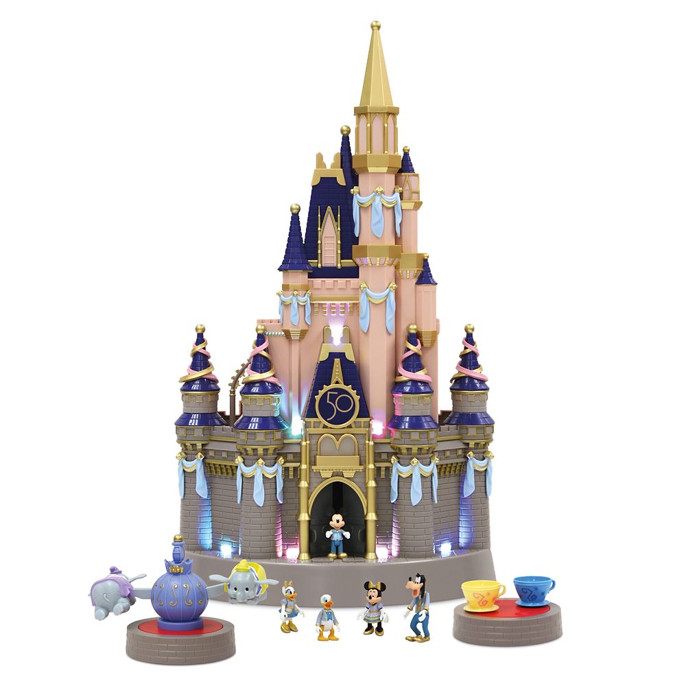 Cinderella Castle Light Up Play Set – Walt Disney World 50th Anniversary is available online