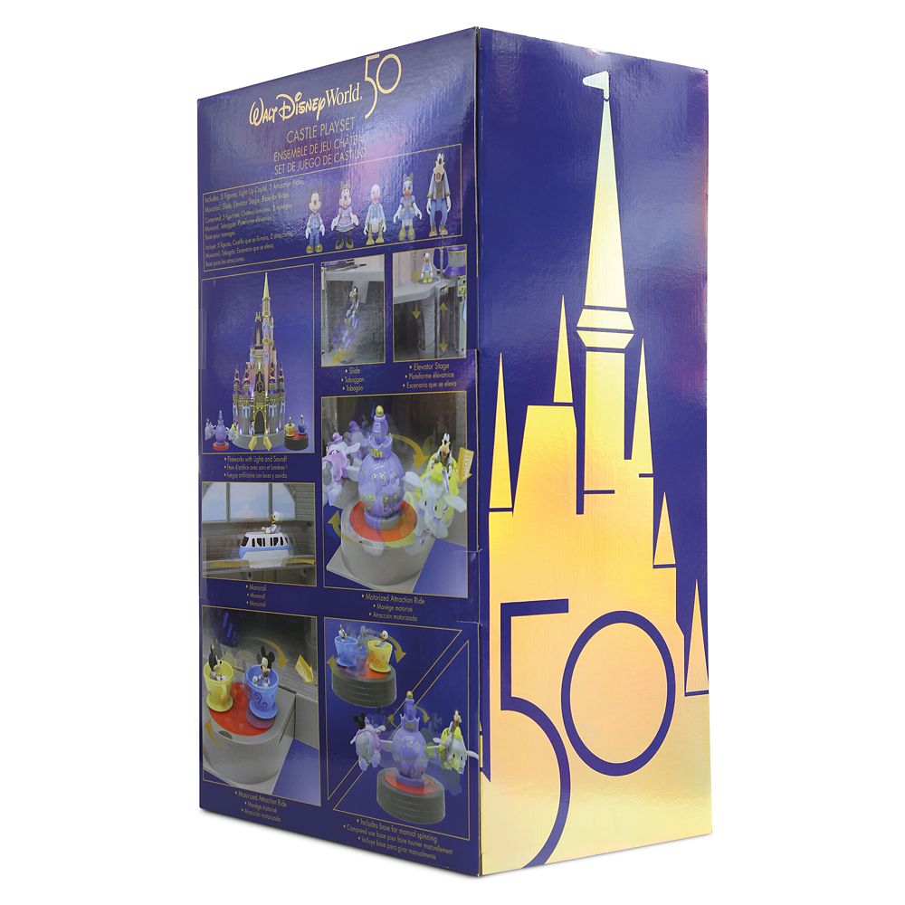 Cinderella Castle Light Up Play Set – Walt Disney World 50th Anniversary