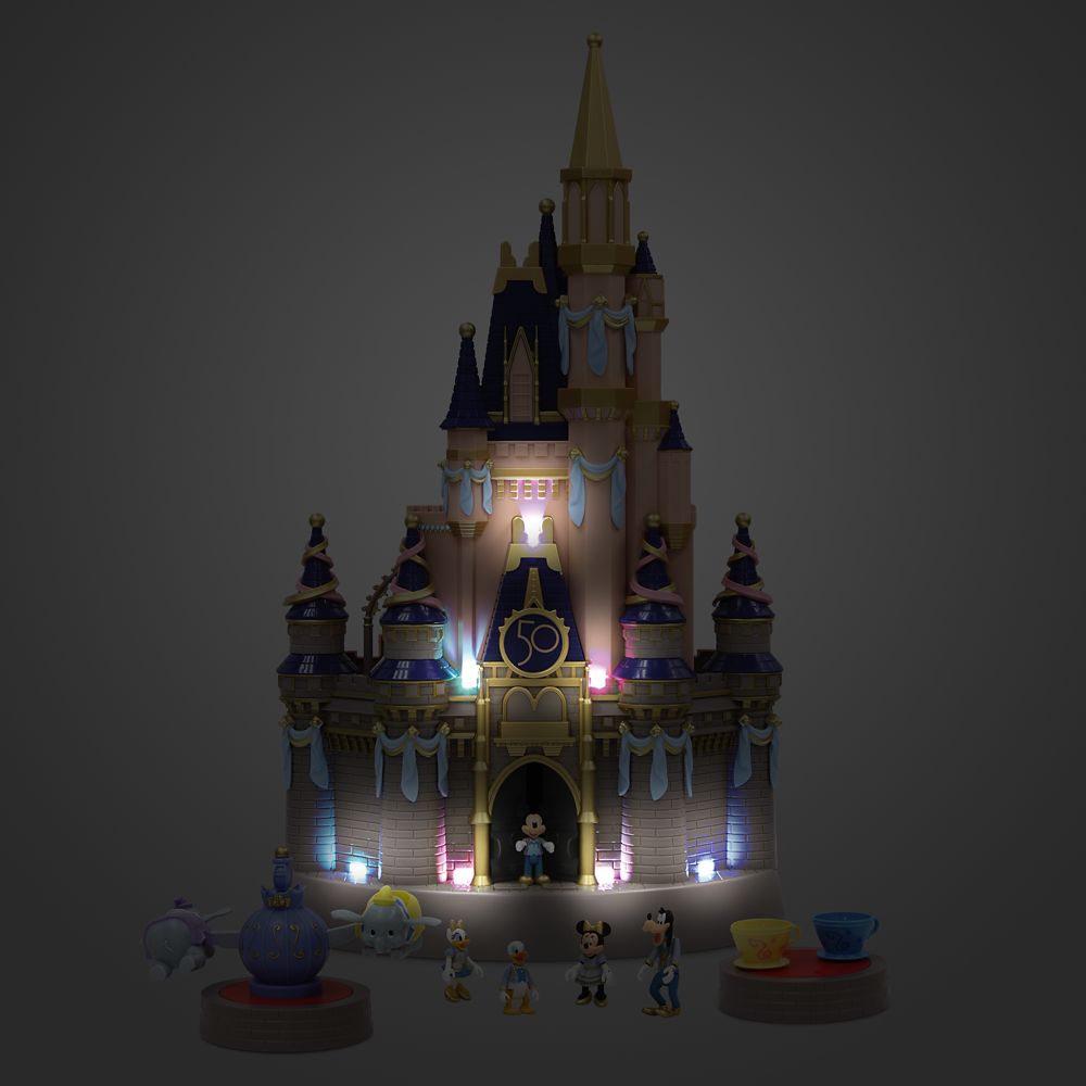 Cinderella Castle Light Up Play Set – Walt Disney World 50th Anniversary