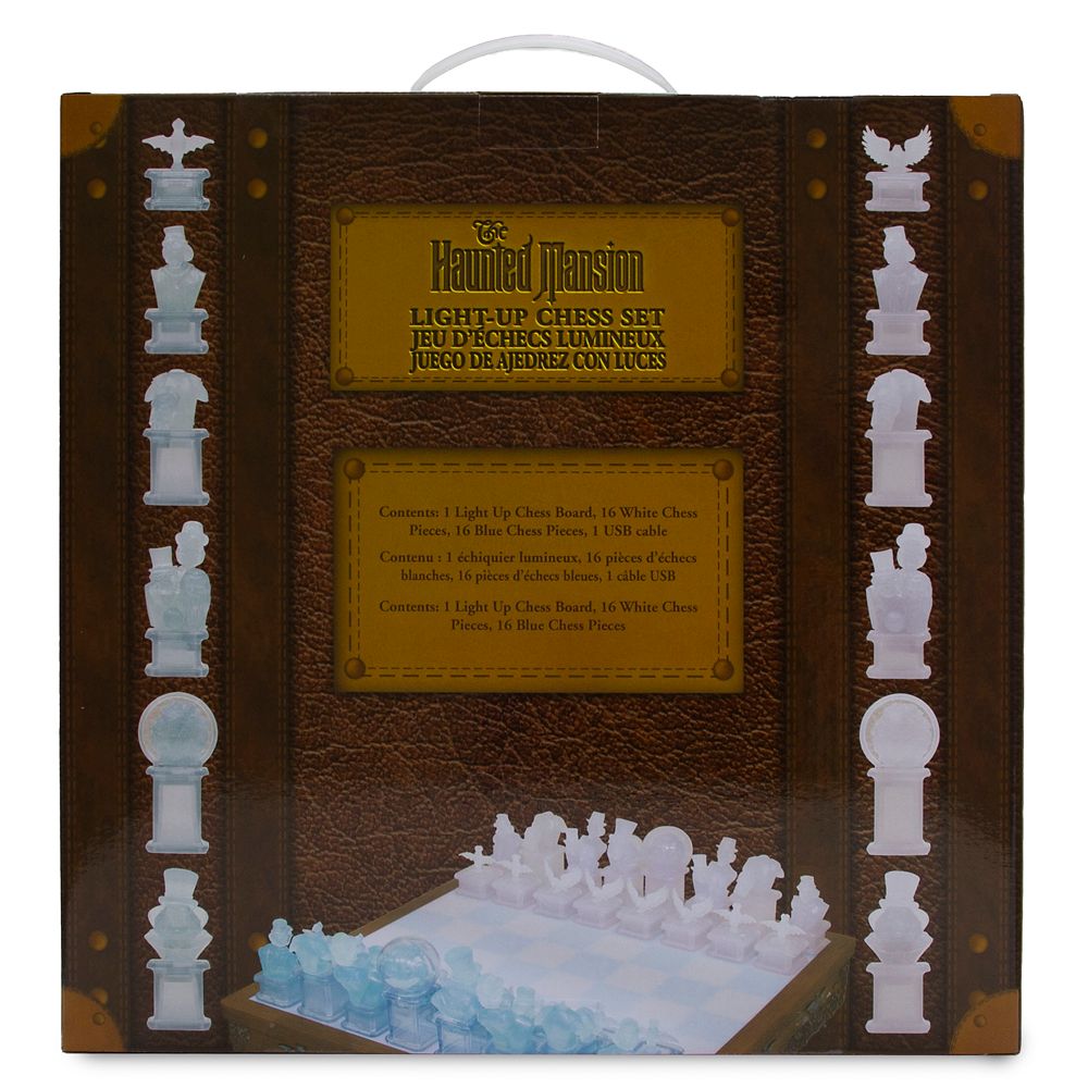 The Haunted Mansion Light-Up Chess Set