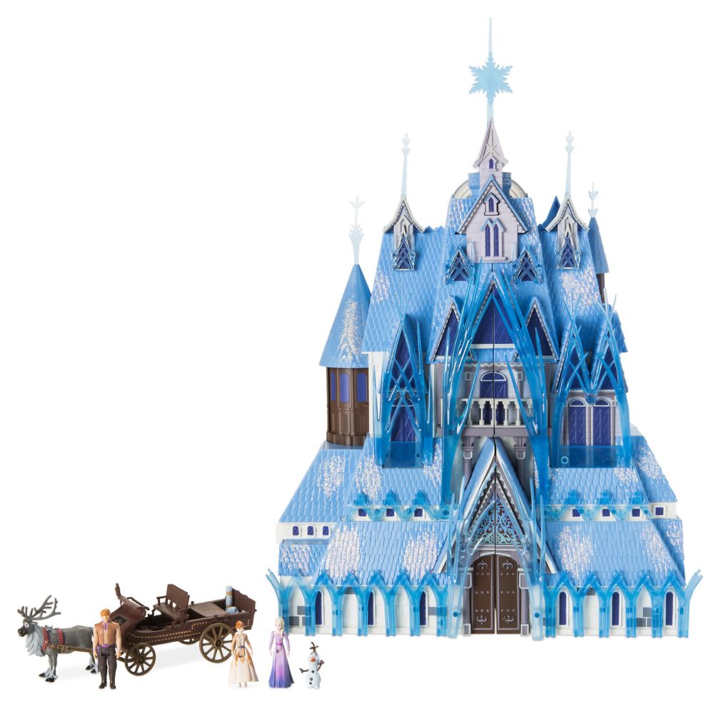 frozen barbie castle