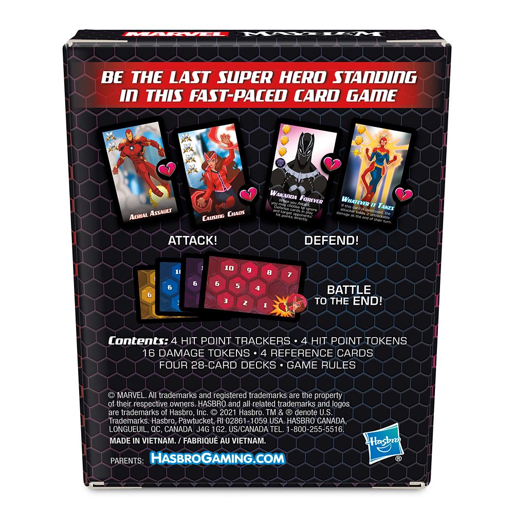 Marvel Mayhem Card Game