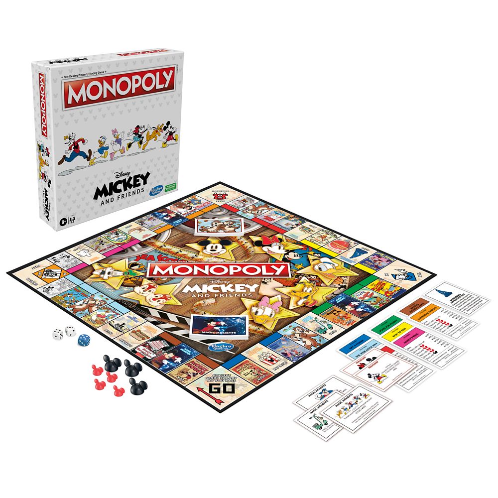 Mickey Mouse and Friends Monopoly Game is here now