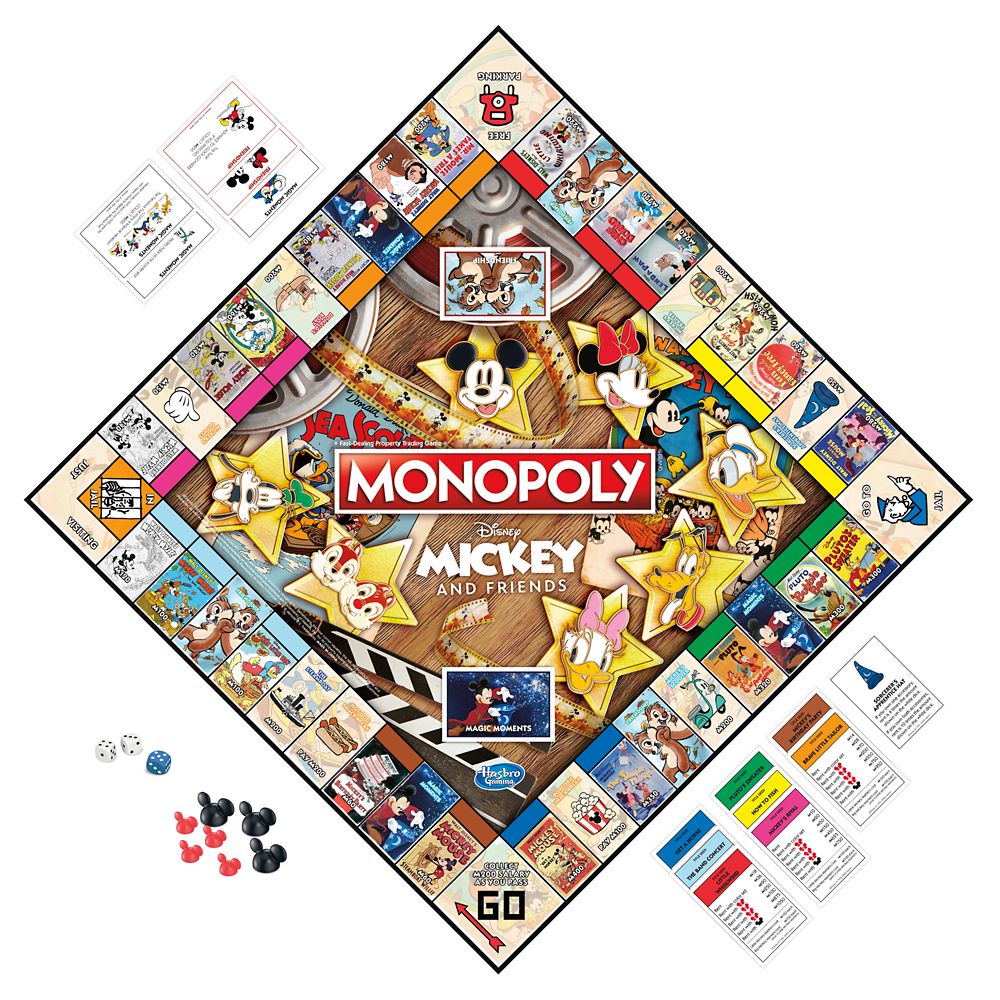 Mickey Mouse and Friends Monopoly Game