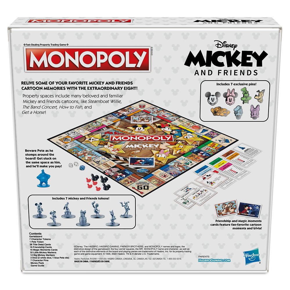 Mickey Mouse and Friends Monopoly Game