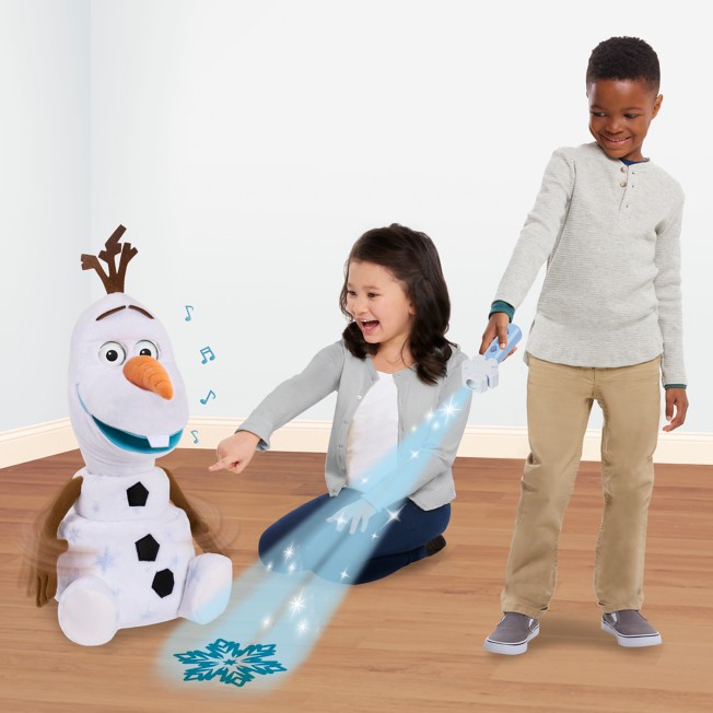 Disney FROZEN II 2 Follow Me Friend Olaf Plush Figure Doll Talk Sings Moves 2019 