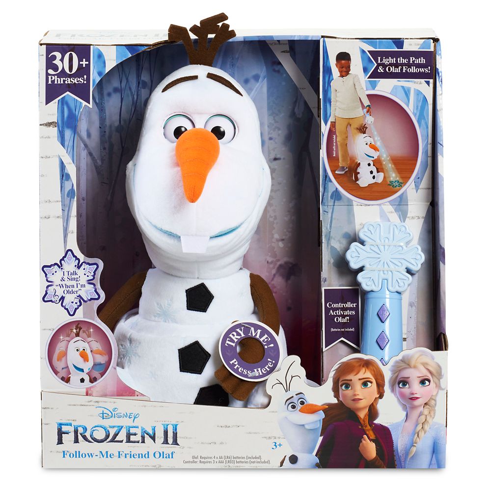 singing olaf plush