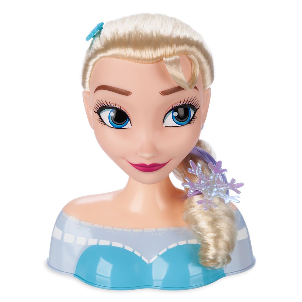 frozen styling head doll