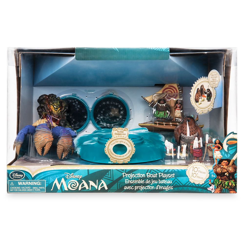 Disney Moana Projection Boat Playset