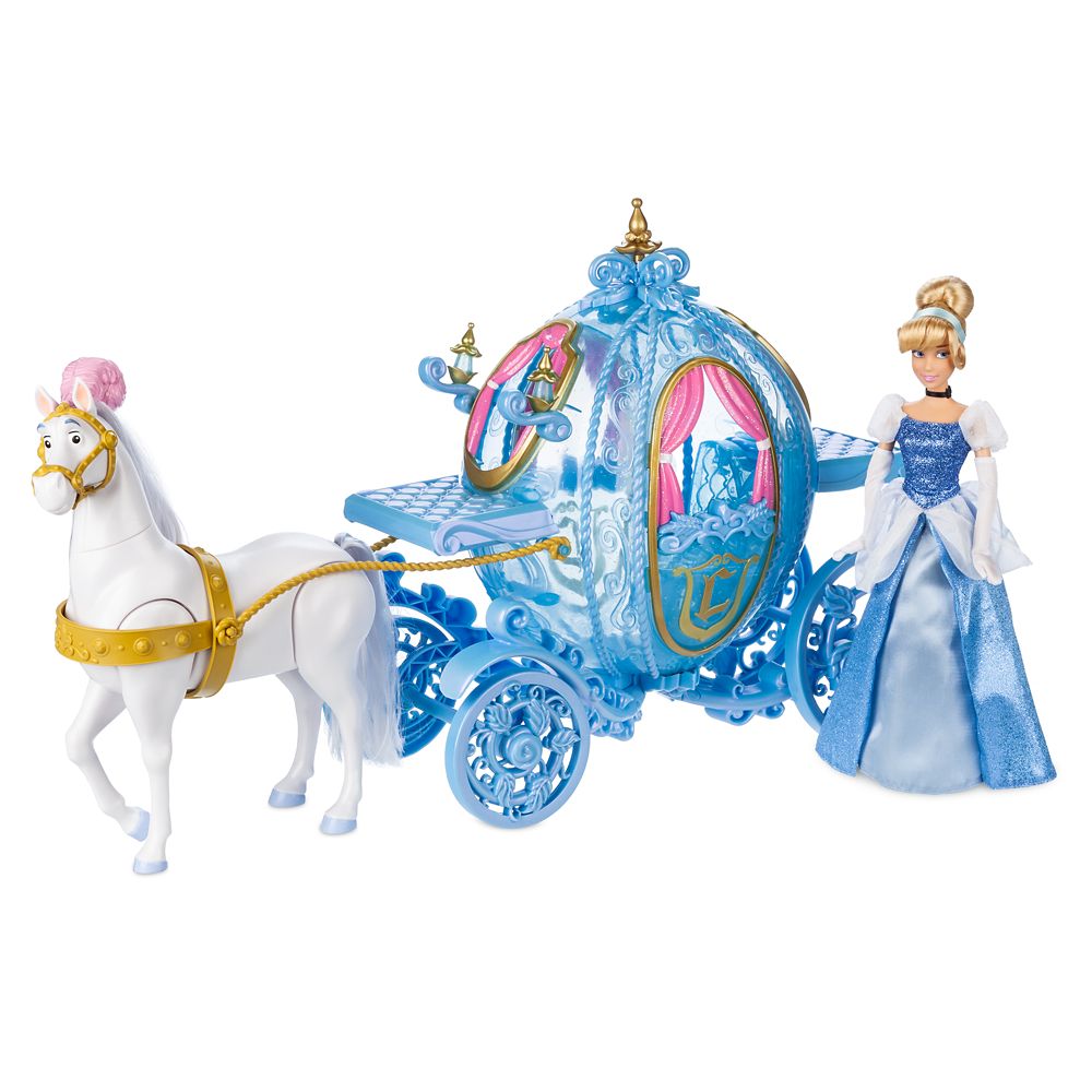 cinderella and horse toy