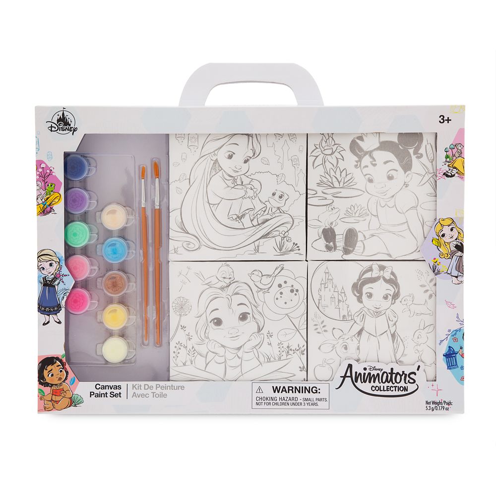 disney animators collection canvas paint set