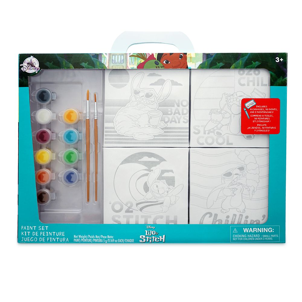 Lilo & Stitch Canvas Paint Set