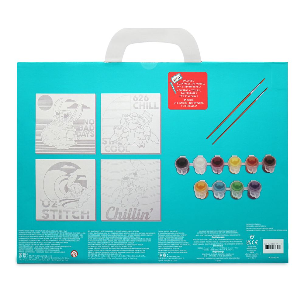 Lilo & Stitch Canvas Paint Set