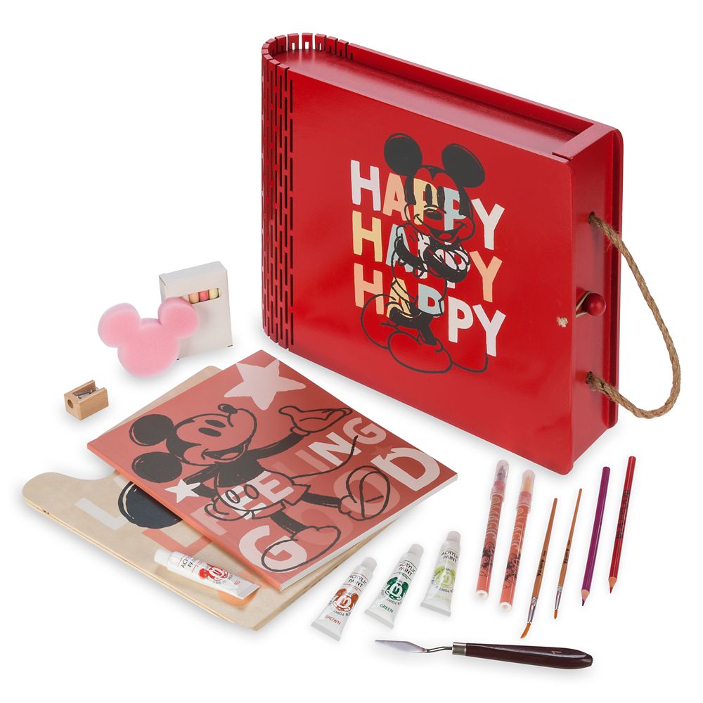 Mickey Mouse Art Supply Set is now available