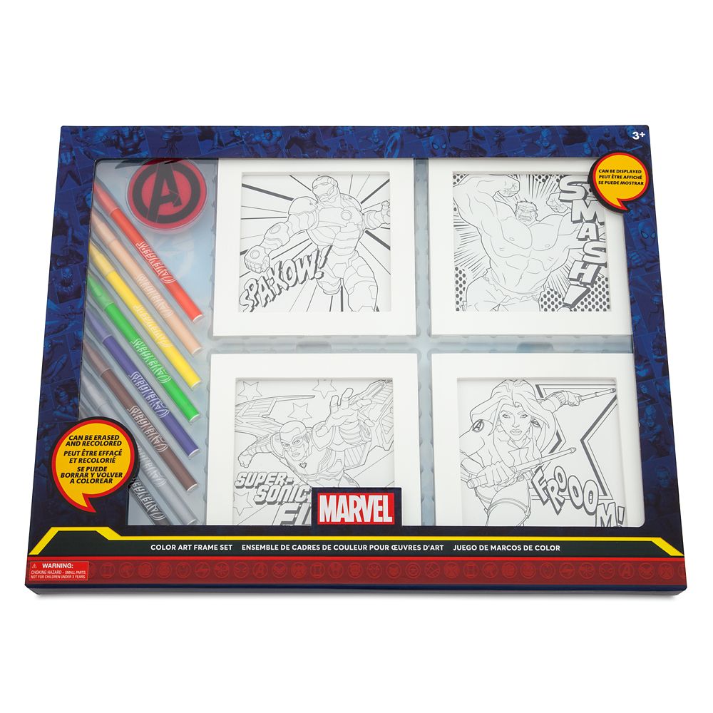 Avengers Color Art Frame Set