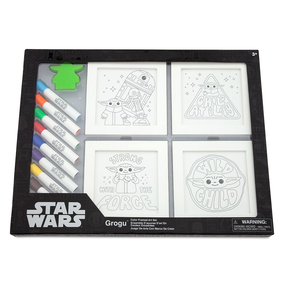 Grogu Color Art Frame Set – Star Wars: The Mandalorian