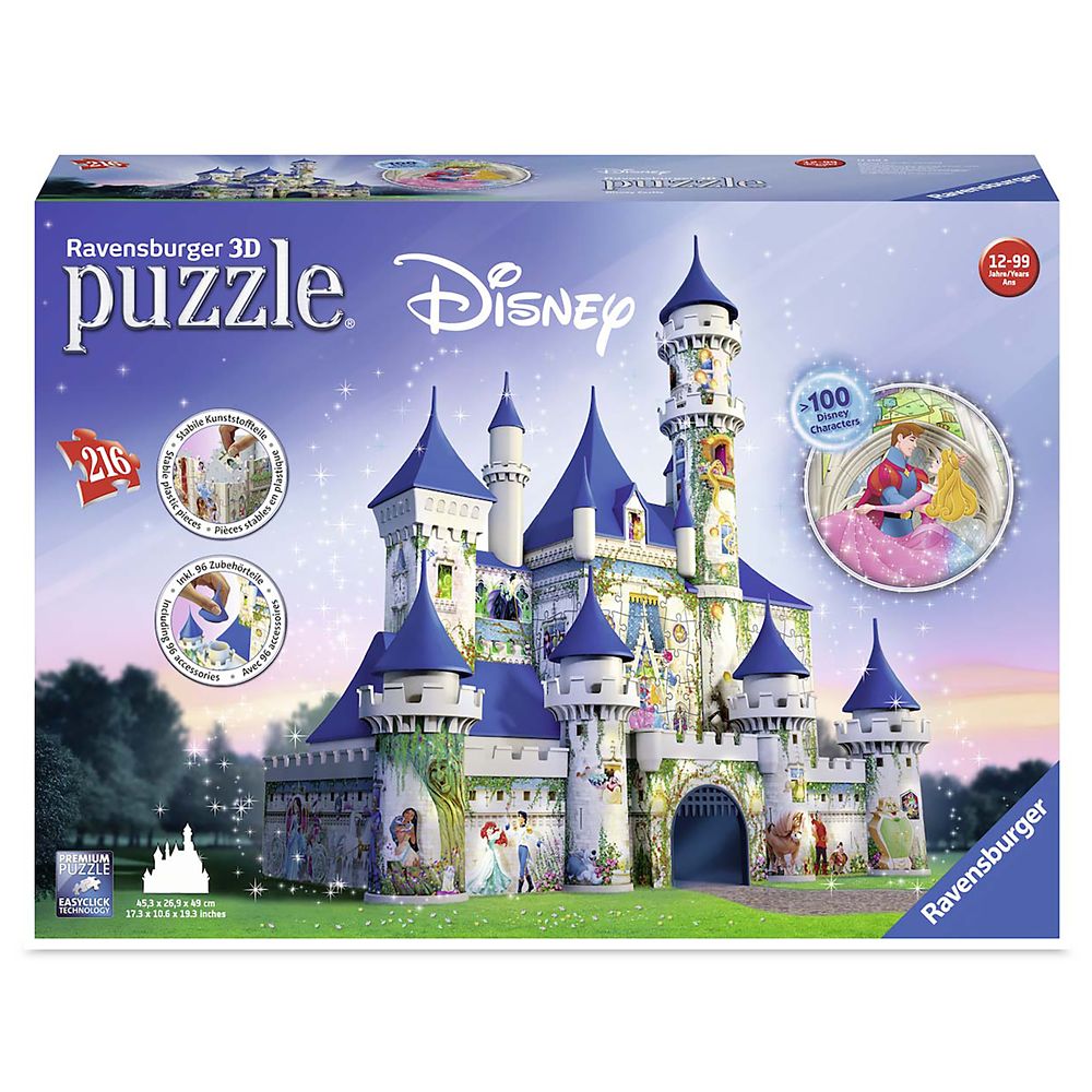 disney castle 3d puzzle