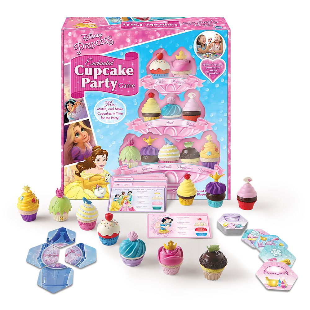 Disney Princess Enchanted Cupcake Party Game available online for purchase