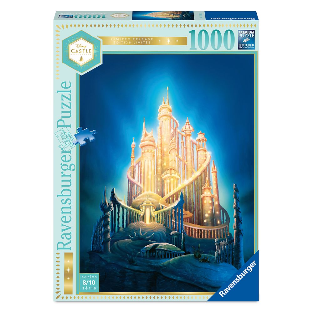 Ariel Castle Puzzle by Ravensburger – The Little Mermaid – Disney Castle Collection – Limited Release has hit the shelves