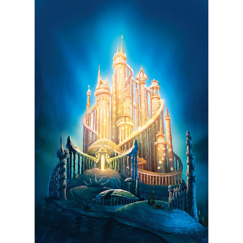 Ariel Castle Puzzle by Ravensburger – The Little Mermaid – Disney Castle Collection – Limited Release
