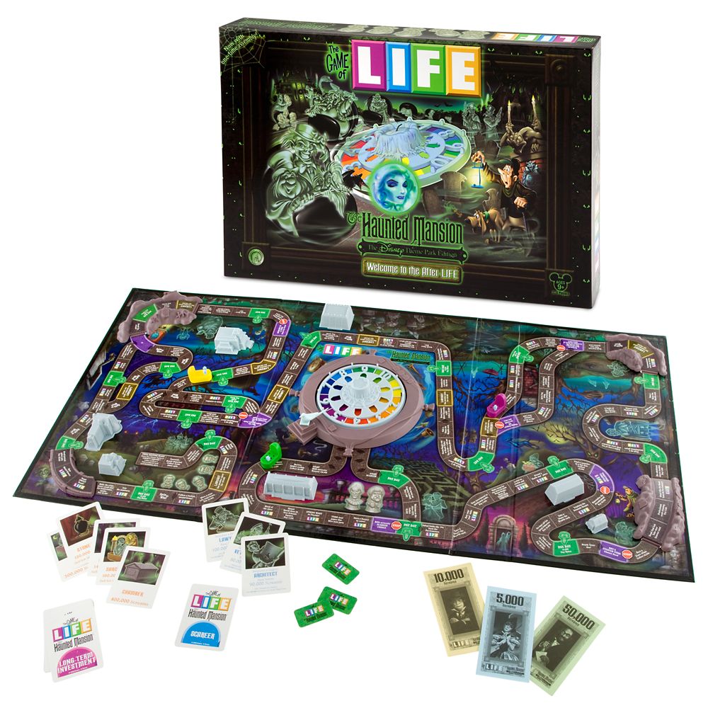 The Game of Life The Haunted Mansion Disney Theme Park Edition is now available