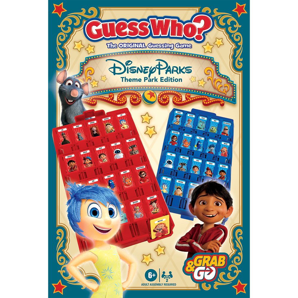 Disney Parks Theme Park Edition Guess Who? Game