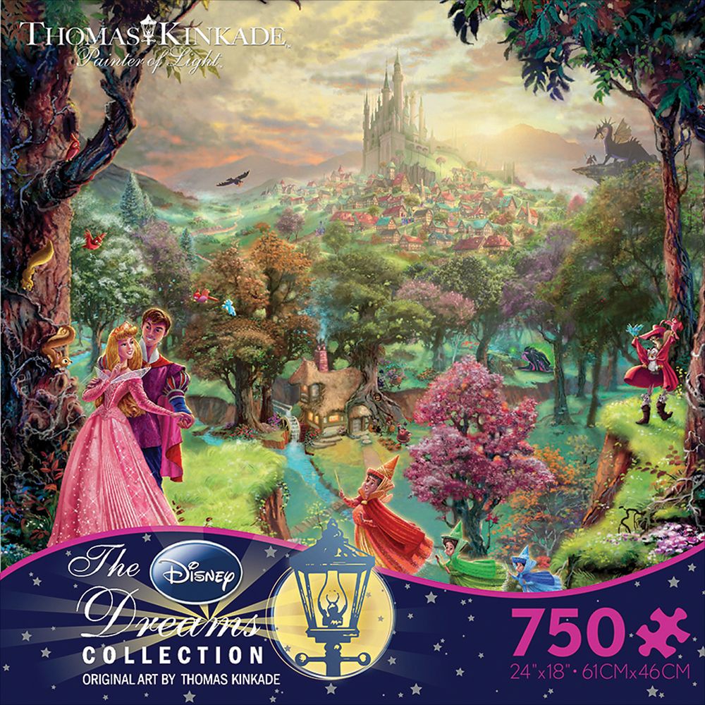 Sleeping Beauty Puzzle by Thomas Kinkade