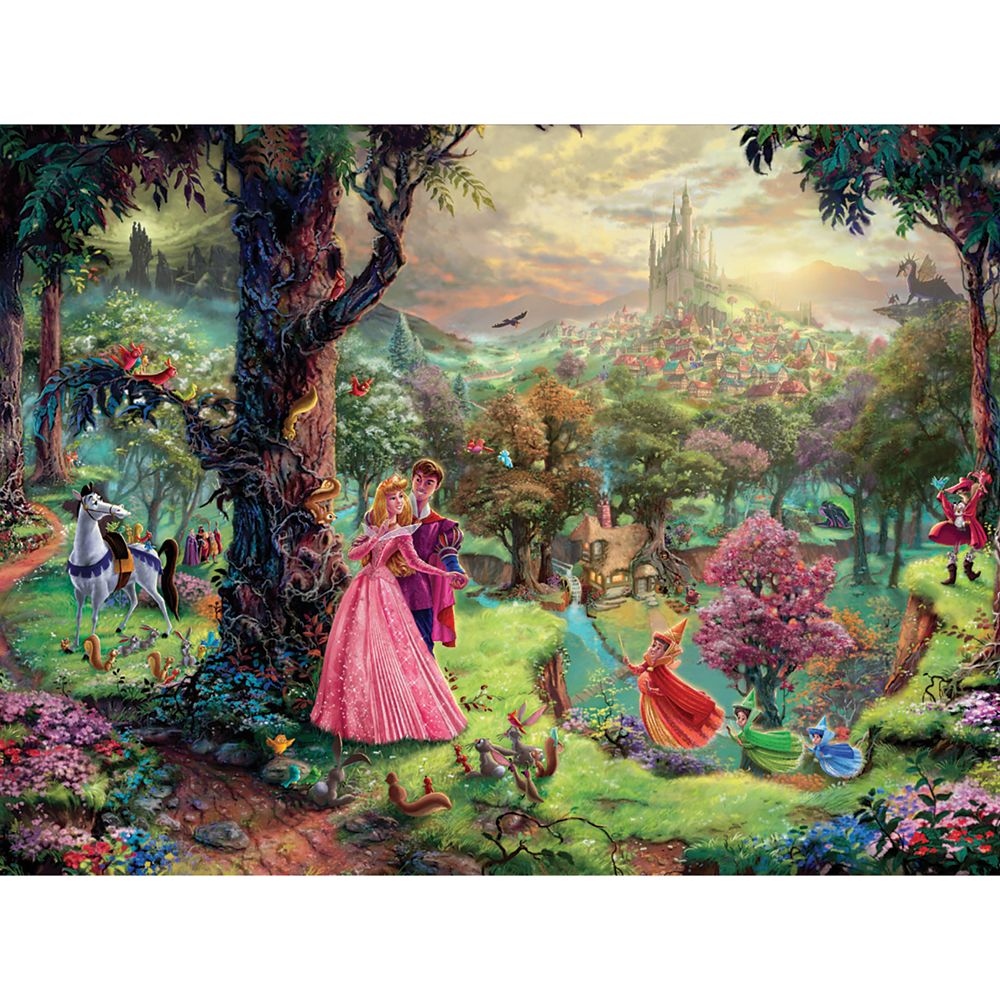 Sleeping Beauty Puzzle by Thomas Kinkade