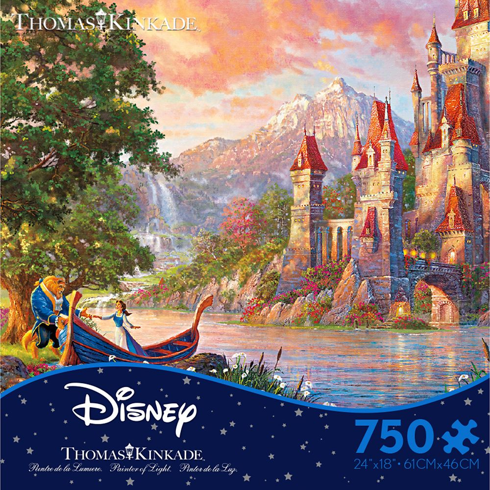 Beauty and the Beast Puzzle by Thomas Kinkade