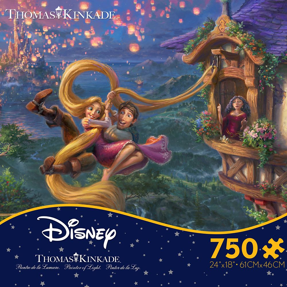 Tangled Puzzle by Thomas Kinkade