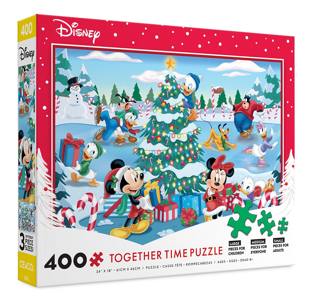 Mickey Mouse and Friends Holiday Together Time Puzzle now out