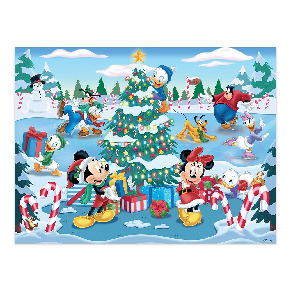 Mickey Mouse and Friends Holiday Together Time Puzzle