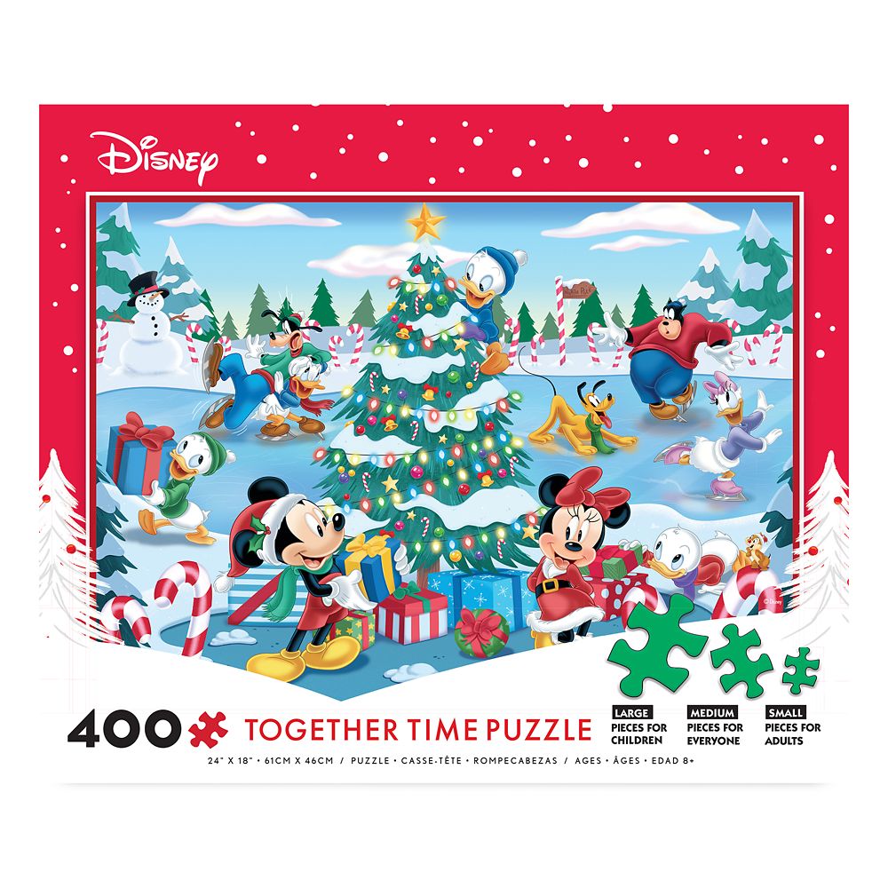 Mickey Mouse and Friends Holiday Together Time Puzzle