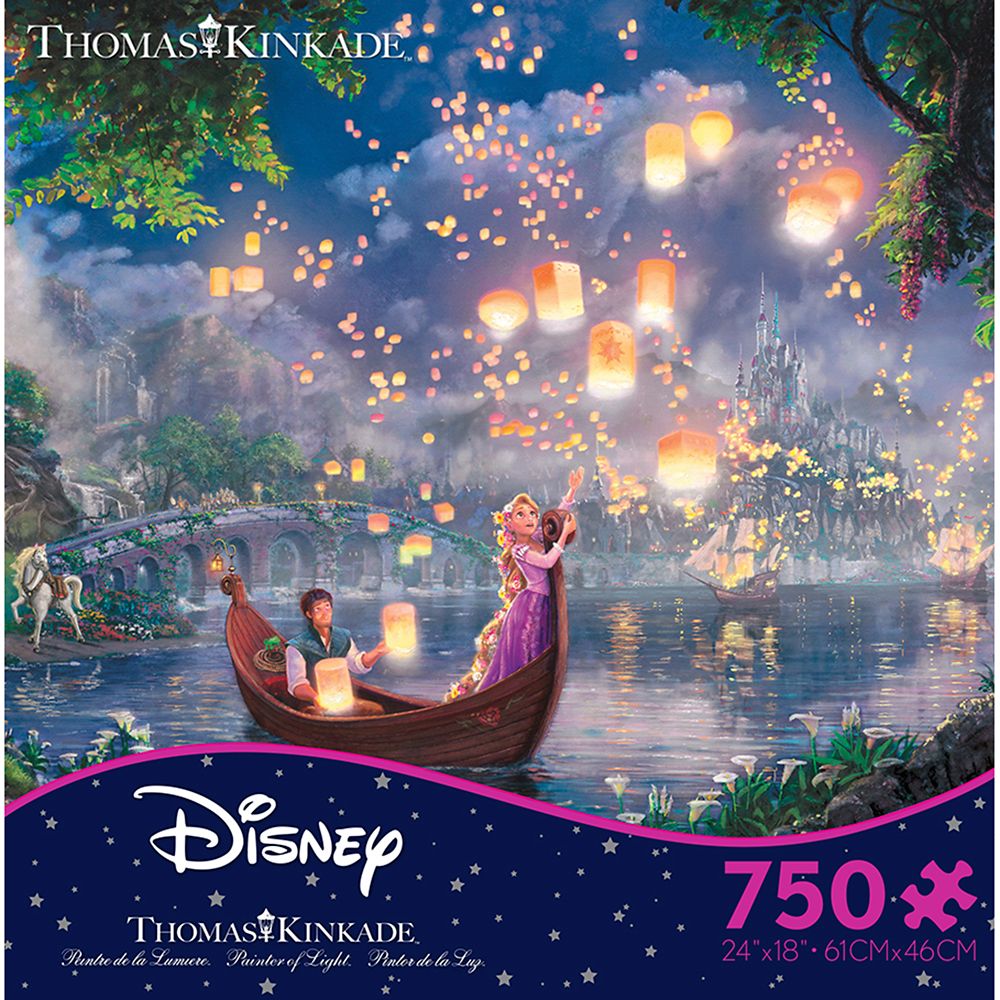 Tangled Jigsaw Puzzle by Thomas Kinkade