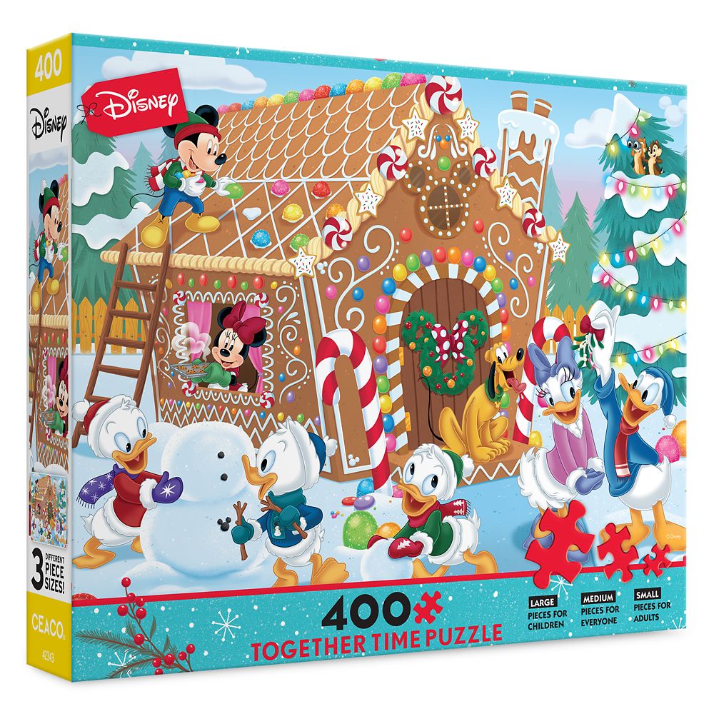 Mickey Mouse and Friends Holiday Together Time Puzzle is available online for purchase