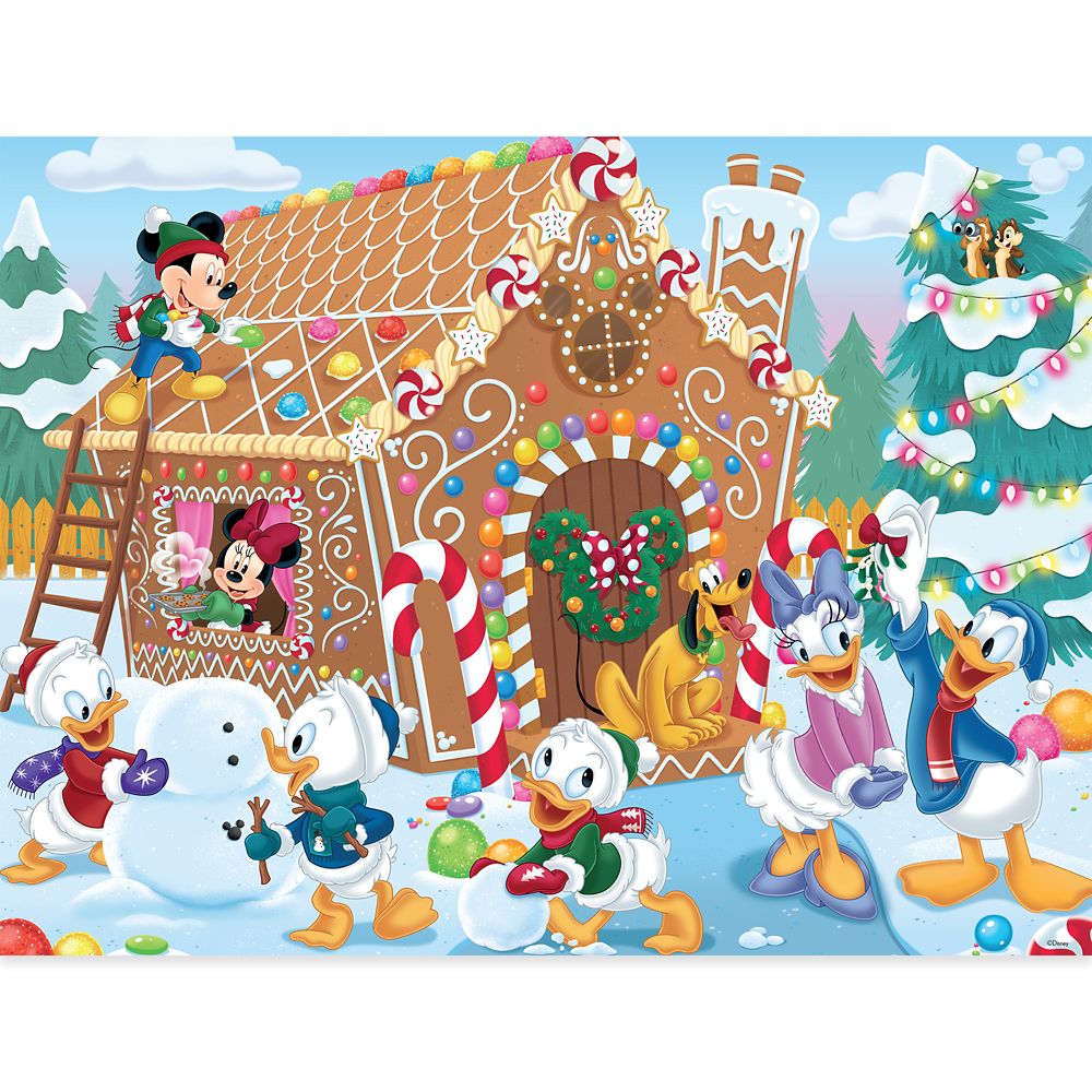 Mickey Mouse and Friends Holiday Together Time Puzzle