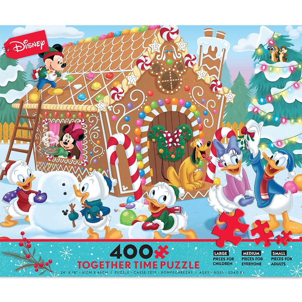 Mickey Mouse and Friends Holiday Together Time Puzzle