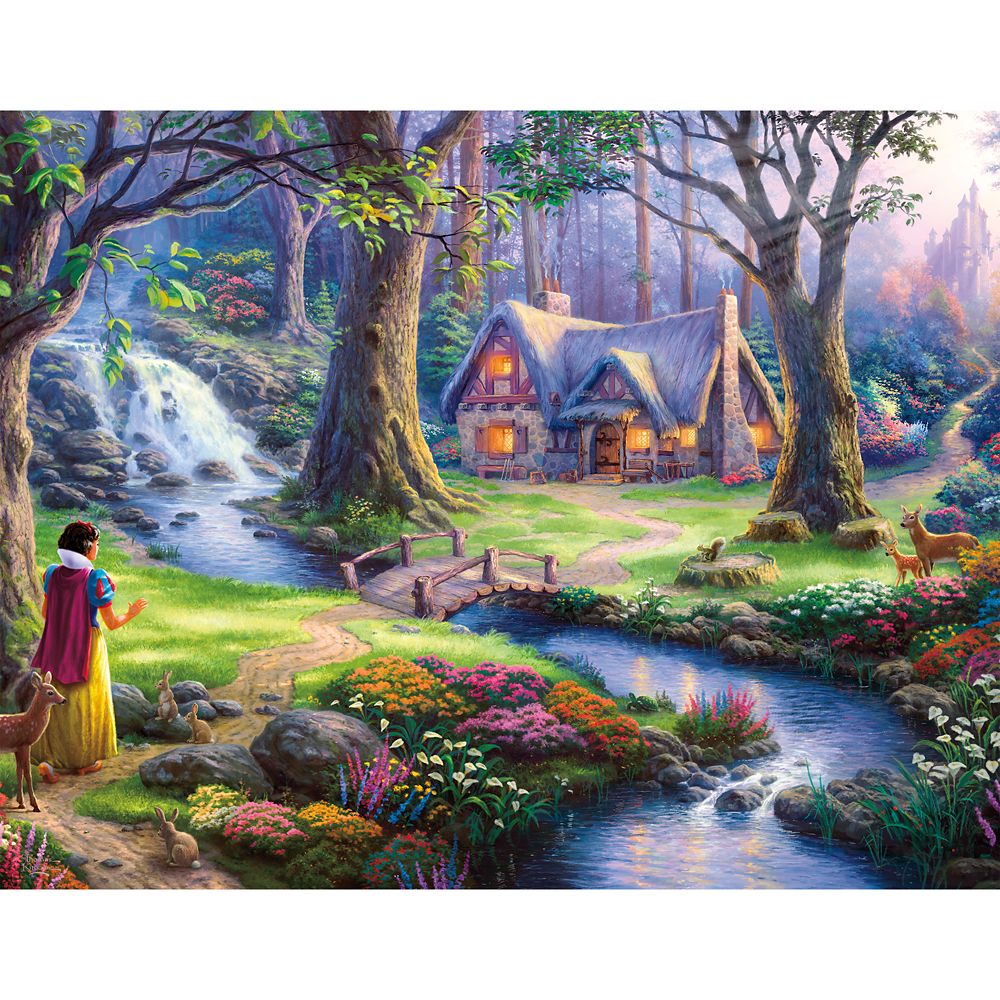 Thomas Kinkade 4 in 1 Puzzle Set