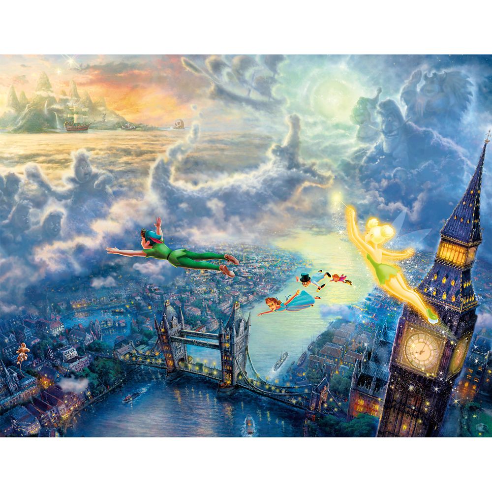 Thomas Kinkade 4 in 1 Puzzle Set