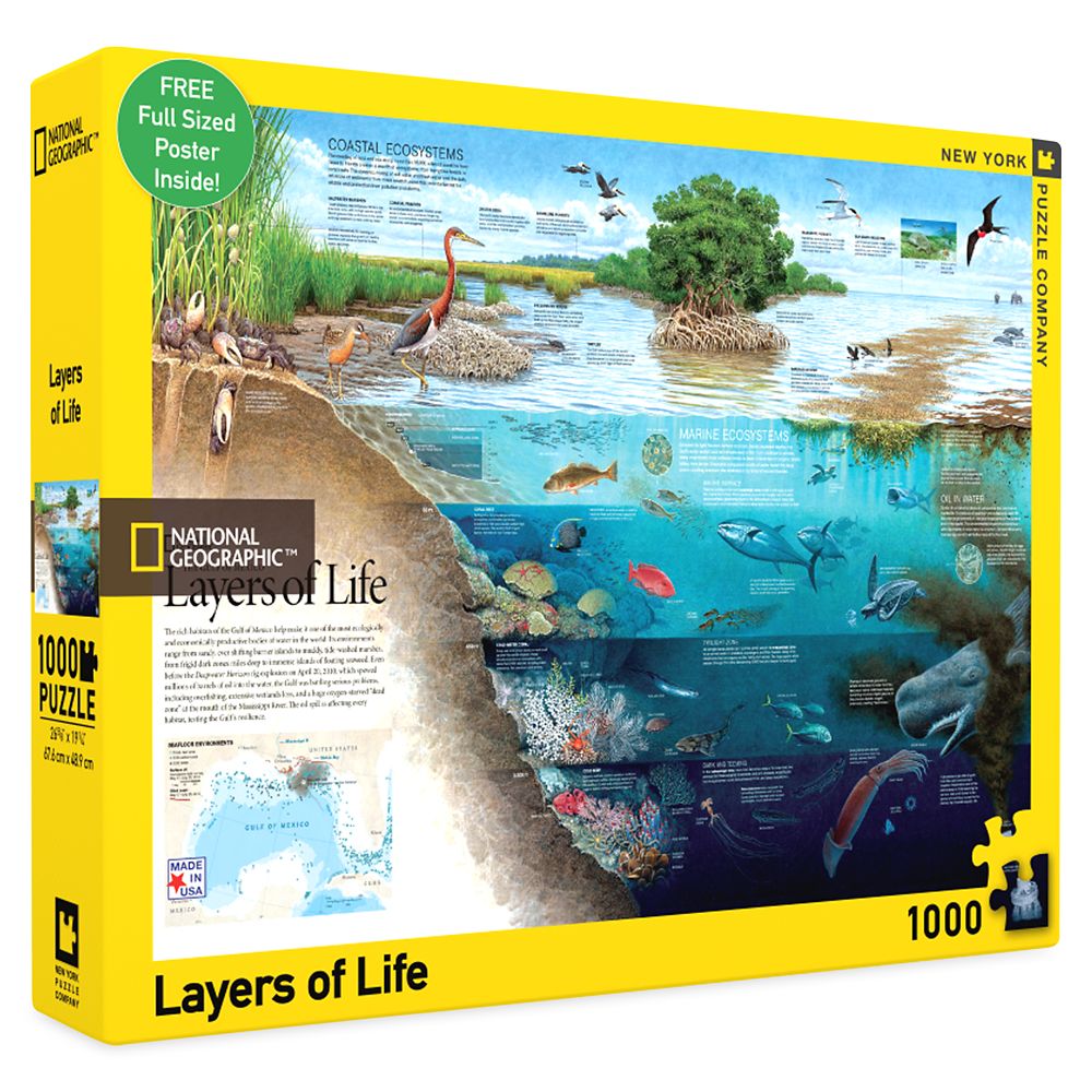 Layers of Life Puzzle – National Geographic