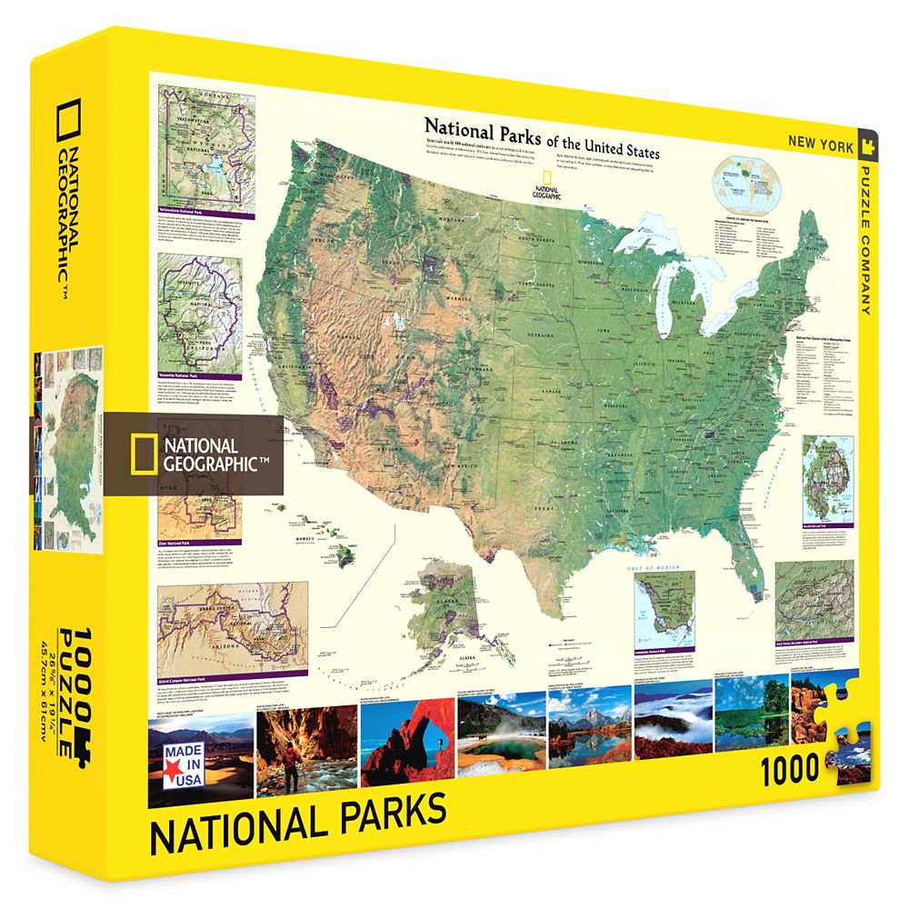 National Parks Puzzle National Geographic Shopdisney