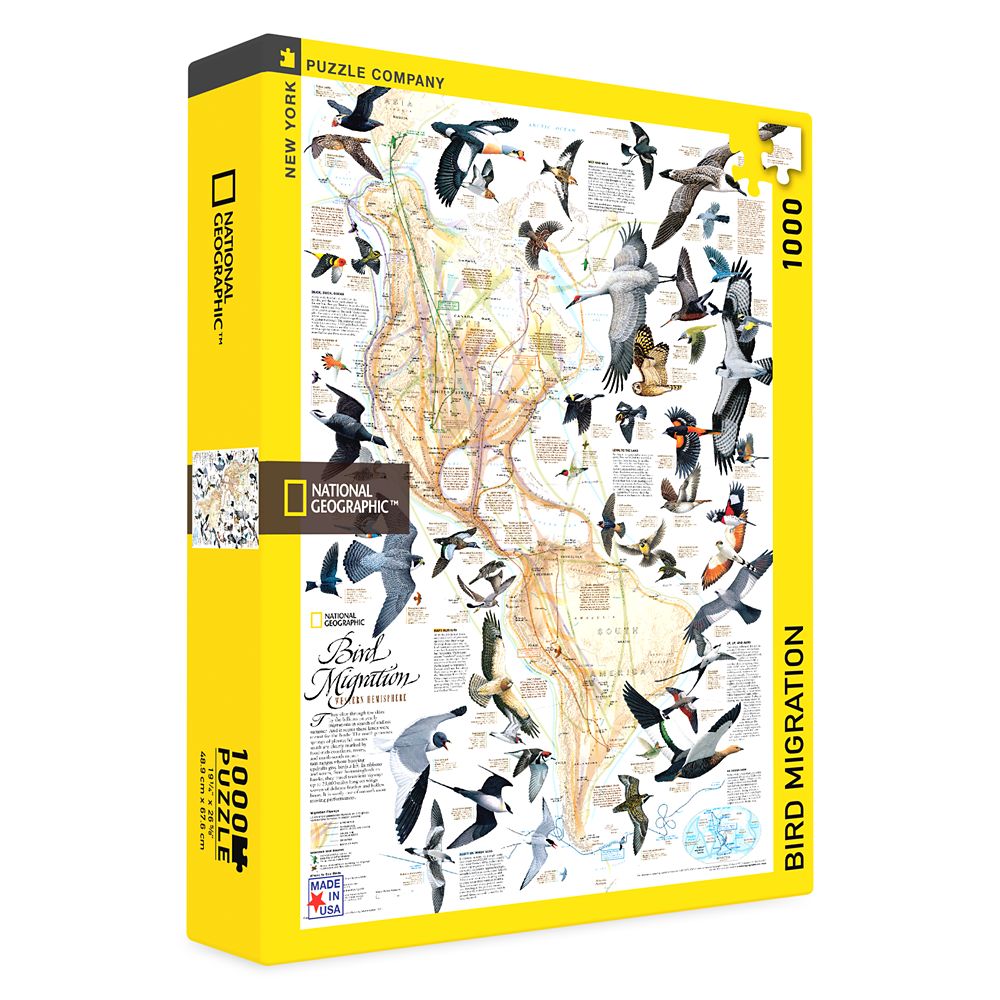 Bird Migration Puzzle – National Geographic