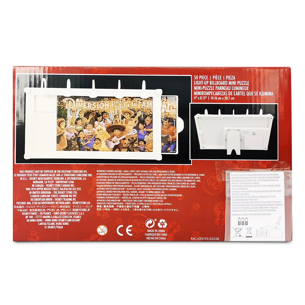 Coco Light-Up Billboard Mini Puzzle