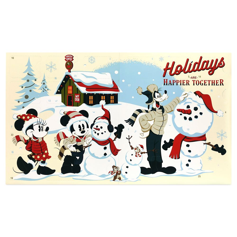 Mickey Mouse and Friends Puzzle Advent Calendar