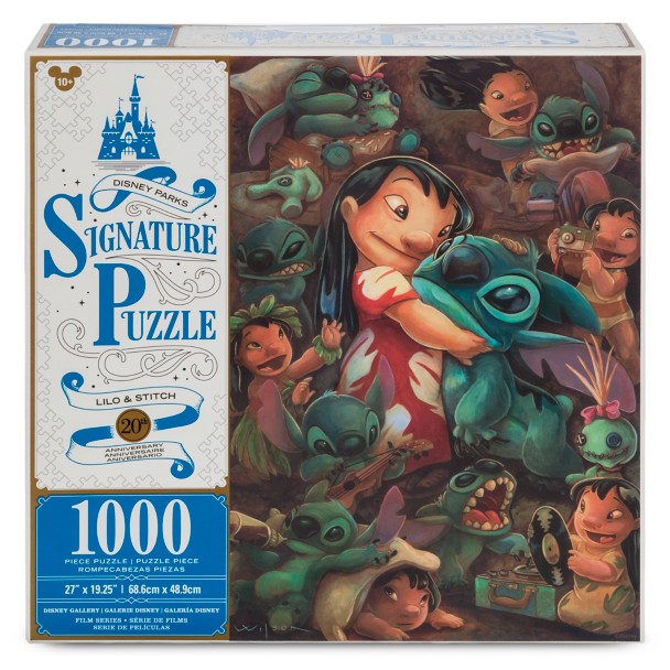 Solve Lilo & Stitch jigsaw puzzle online with 273 pieces