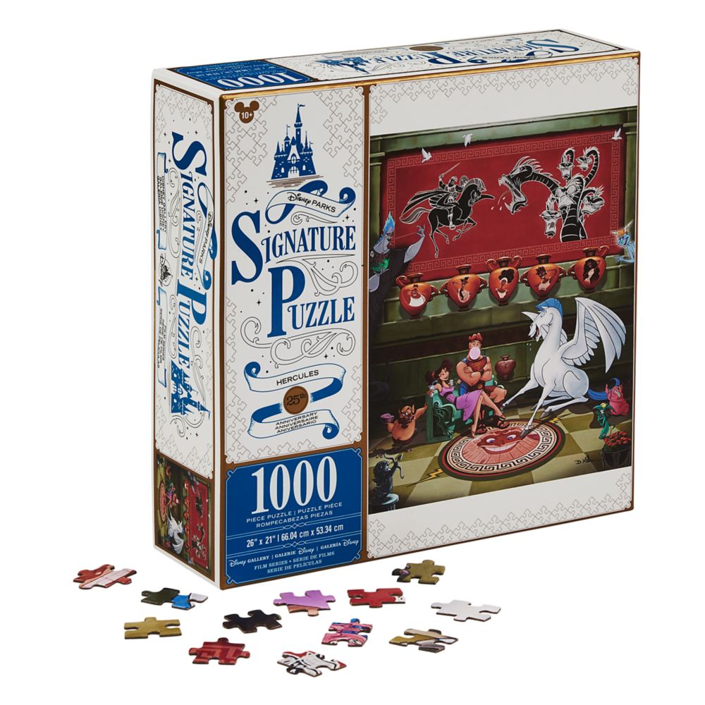 Hercules 25th Anniversary Disney Parks Signature Puzzle is now available online